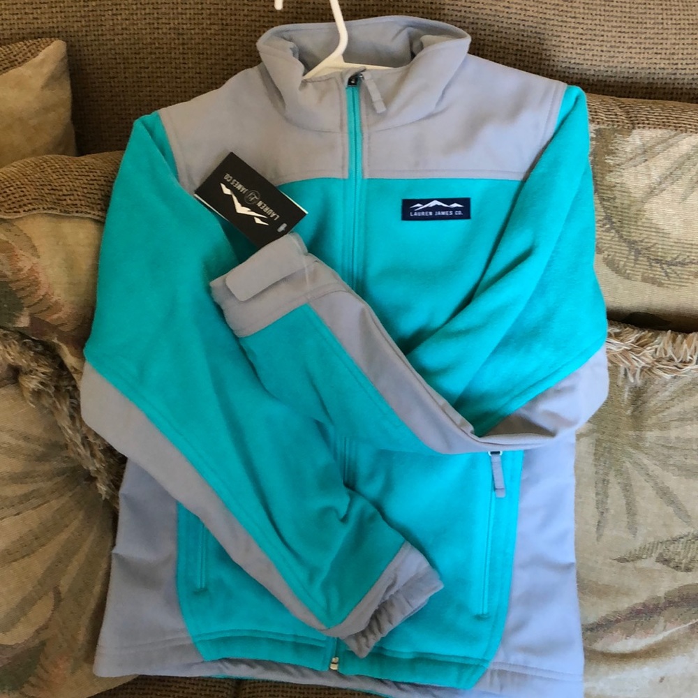 Lauren James Size Small Palmer Fleece Jacket
